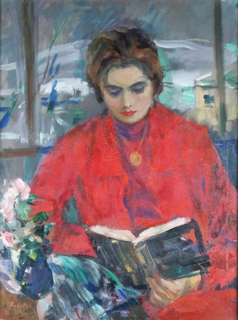 Balogh László (1930): Olvasó nő