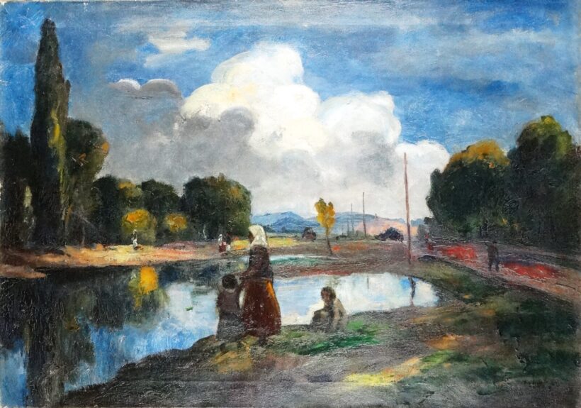Iványi Grünwald Béla (1867-1940): Vízparton