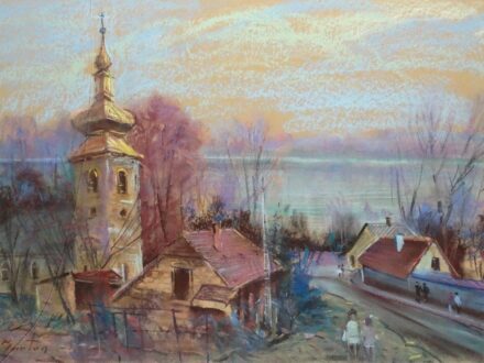 Márton jelzéssel: Szerb templom, 1997