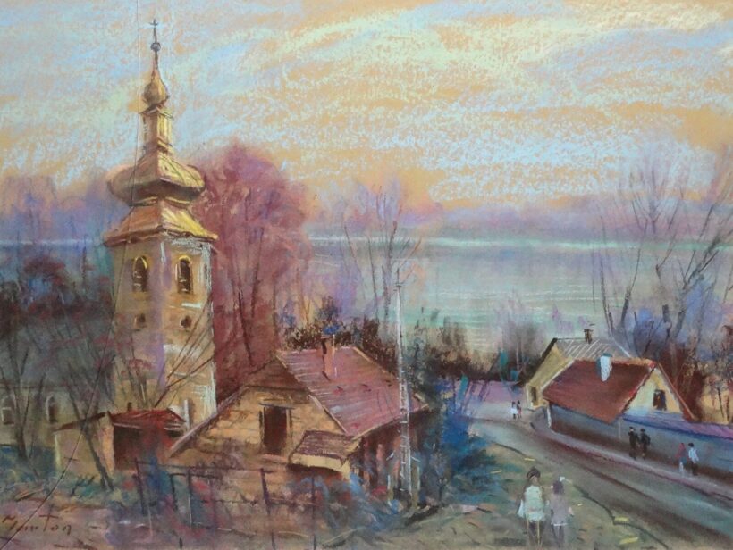 Márton jelzéssel: Szerb templom, 1997