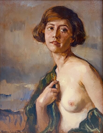 Knopp Imre (1867-1945): Lány akt