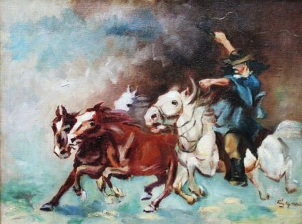 Fáy Győző (1918-2005): Csikós