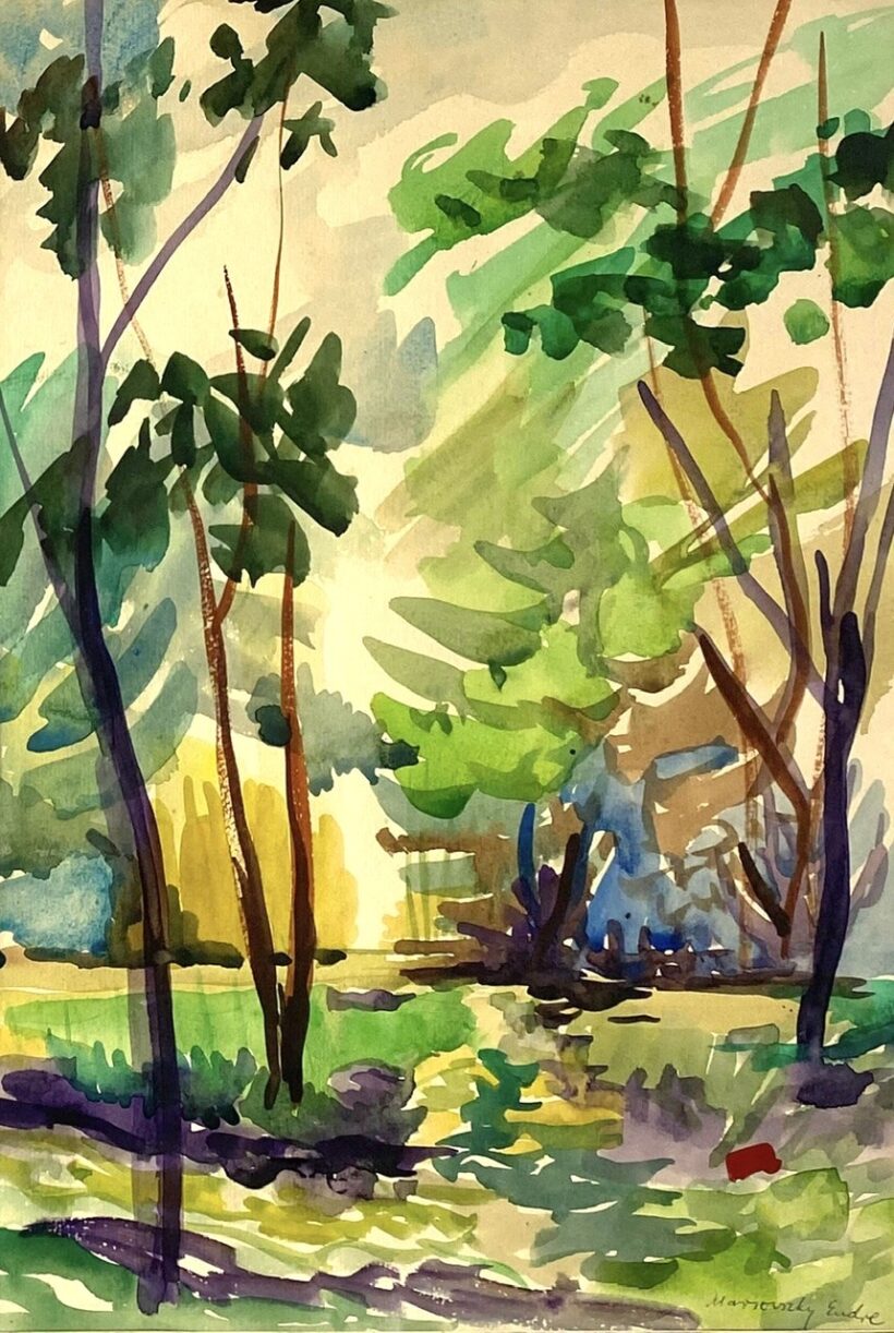 Marsovszky Endre (1916-1989):Tájkép