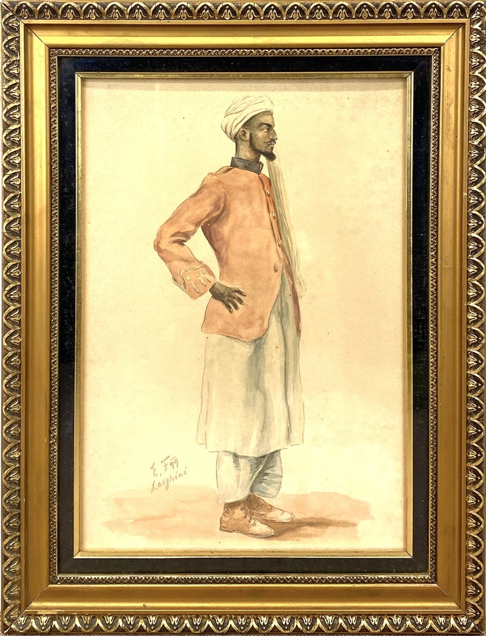 Eisenhut Ferenc (1857-1903): Marokkói férfi - Image 2