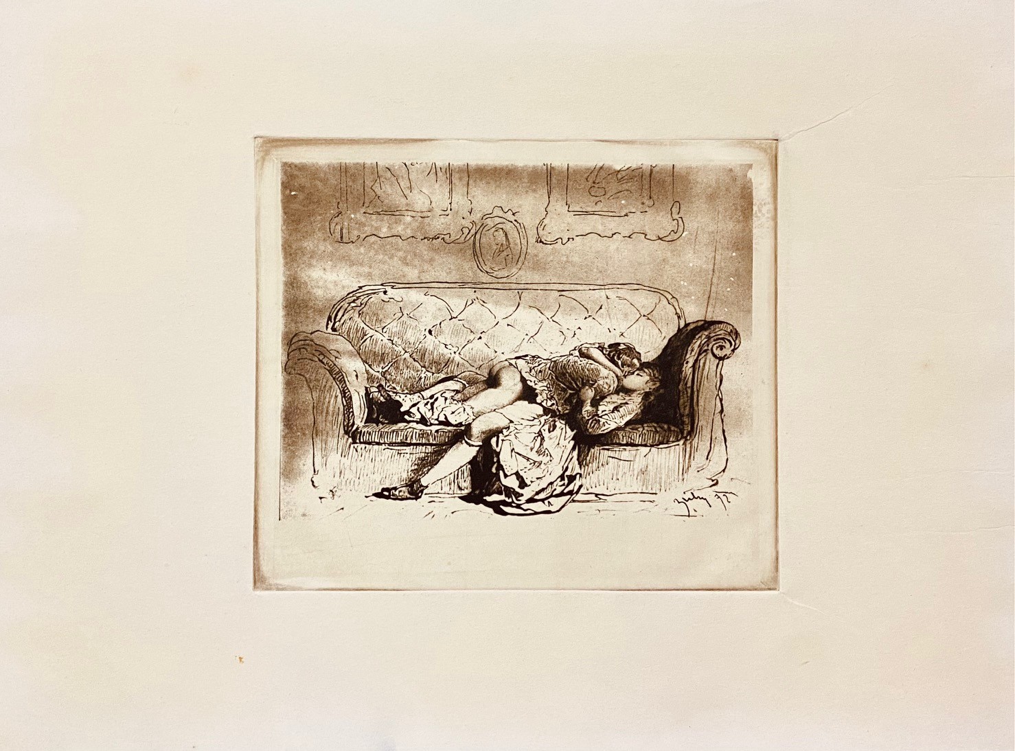 Zichy Mihály: Erotikus jelenet II. - Image 2