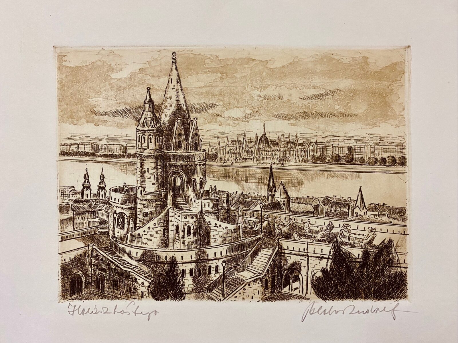 Blahos Rudolf ( 1917-1986 ): Halászbástya