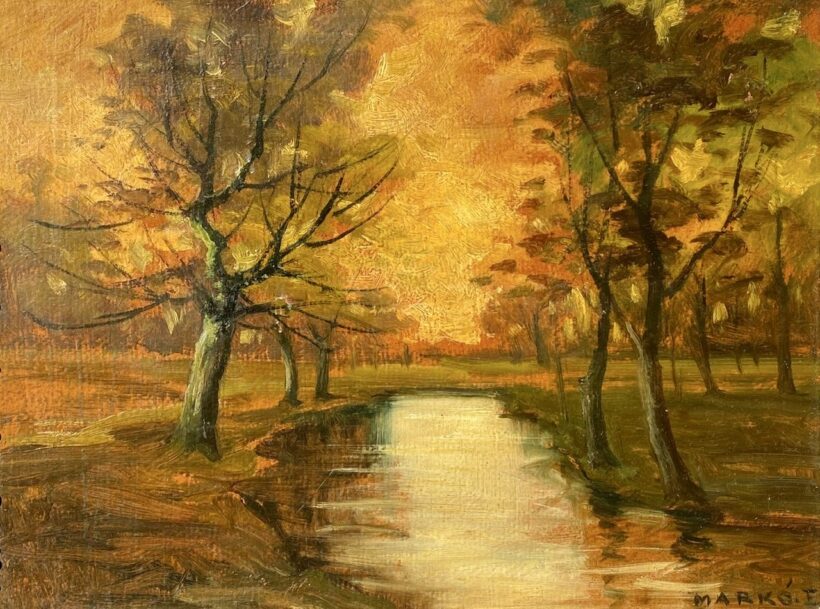 Markó Ernő (1868-1945): Érpatak