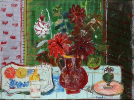 Sugár Gyula (1924-1991): Csendélet, 1963