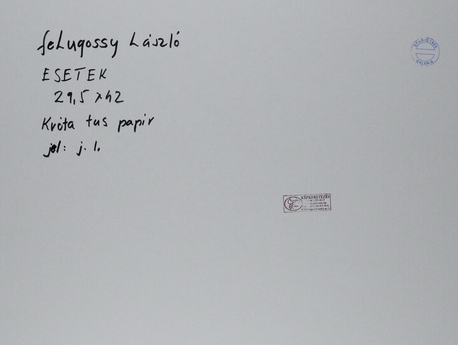 Dilinkó Gábor (1929-2014): Őszi találkozás 1984 - Image 2