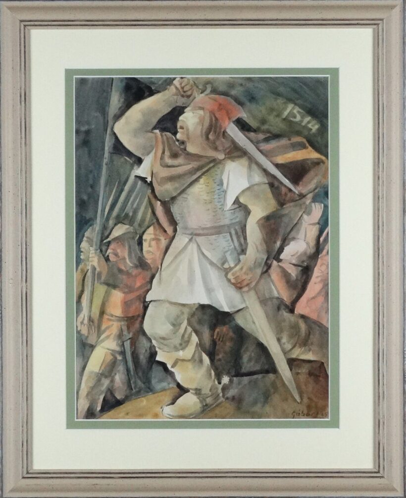 Gábor Jenő (1893-1968): Dózsa György, 1945