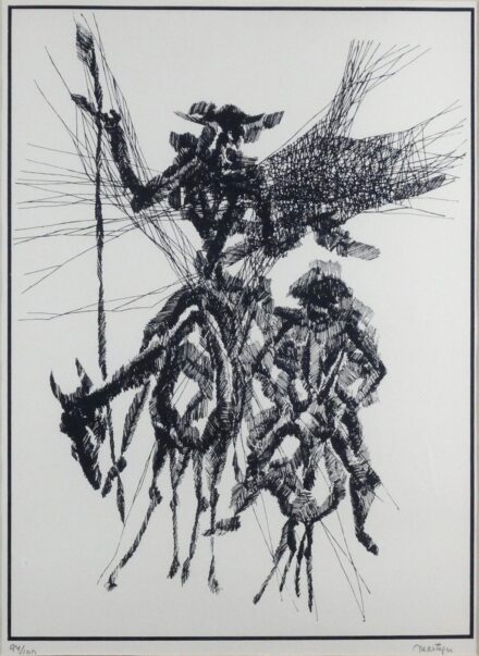 Martyn Ferenc (1899-1986): Don Quijote és Sancho Panza