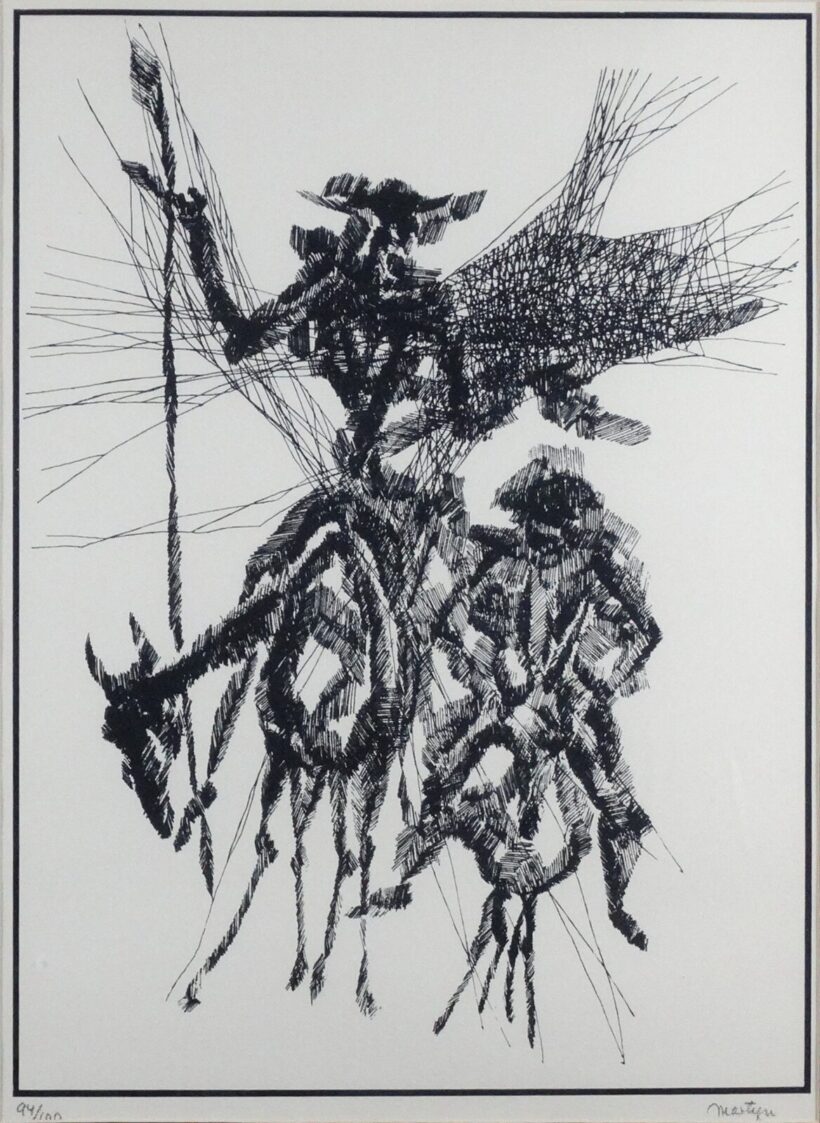 Martyn Ferenc (1899-1986): Don Quijote és Sancho Panza