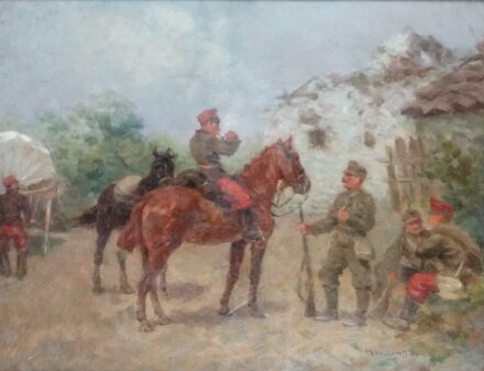 Mousson Tivadar (1887-1946): Katonák 1915