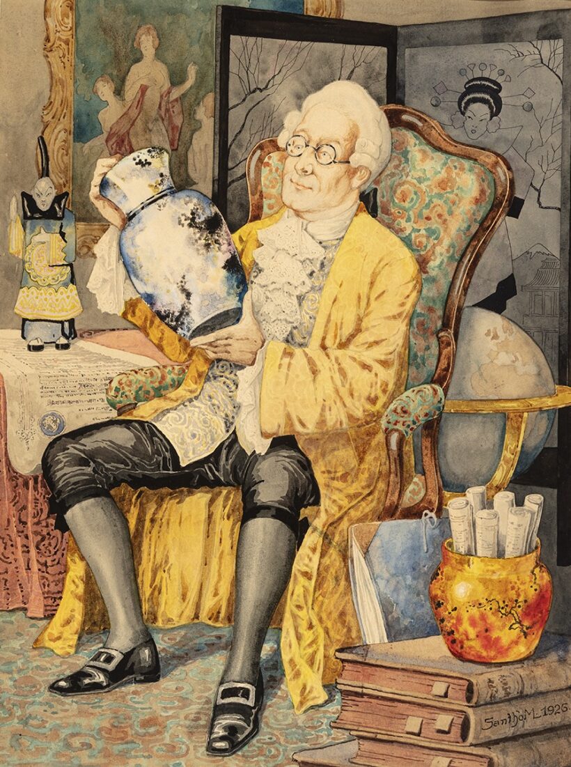 Santhó Miklós: A gyűjtő, 1926