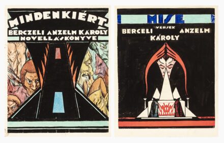 Békeffi György: Borítótervek Berczeli Anzeln Károly könyveihez, 1925