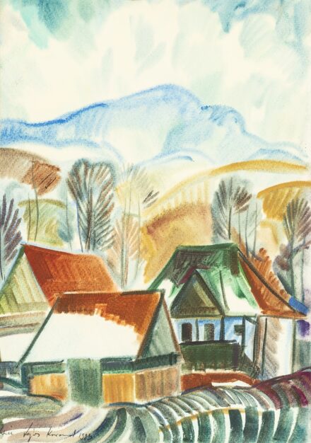 Páll Lajos: Korondi házak, 1993