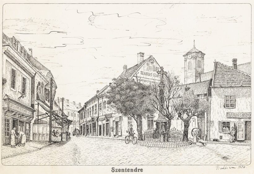 Bukta Imre: Szentendre, 1980