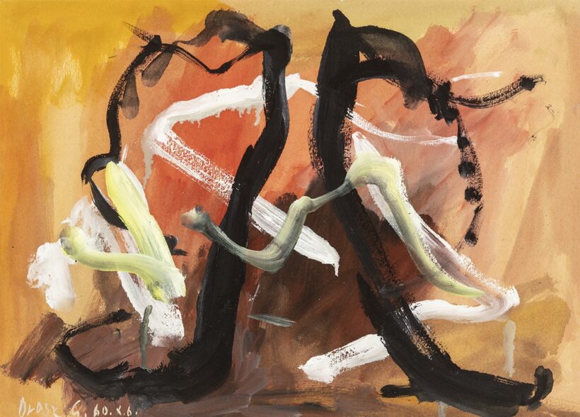 Orosz Gellért: Cím nélkül, 1960