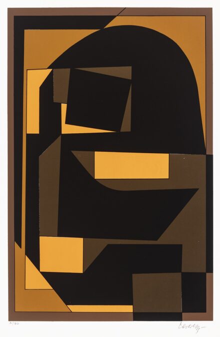 Victor Vasarely: Dallas, 1984
