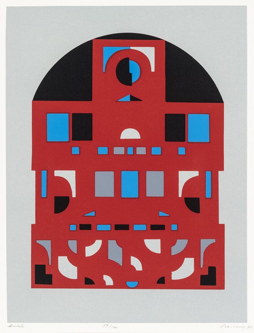 Barcsay Jenő: Emlék, 1978
