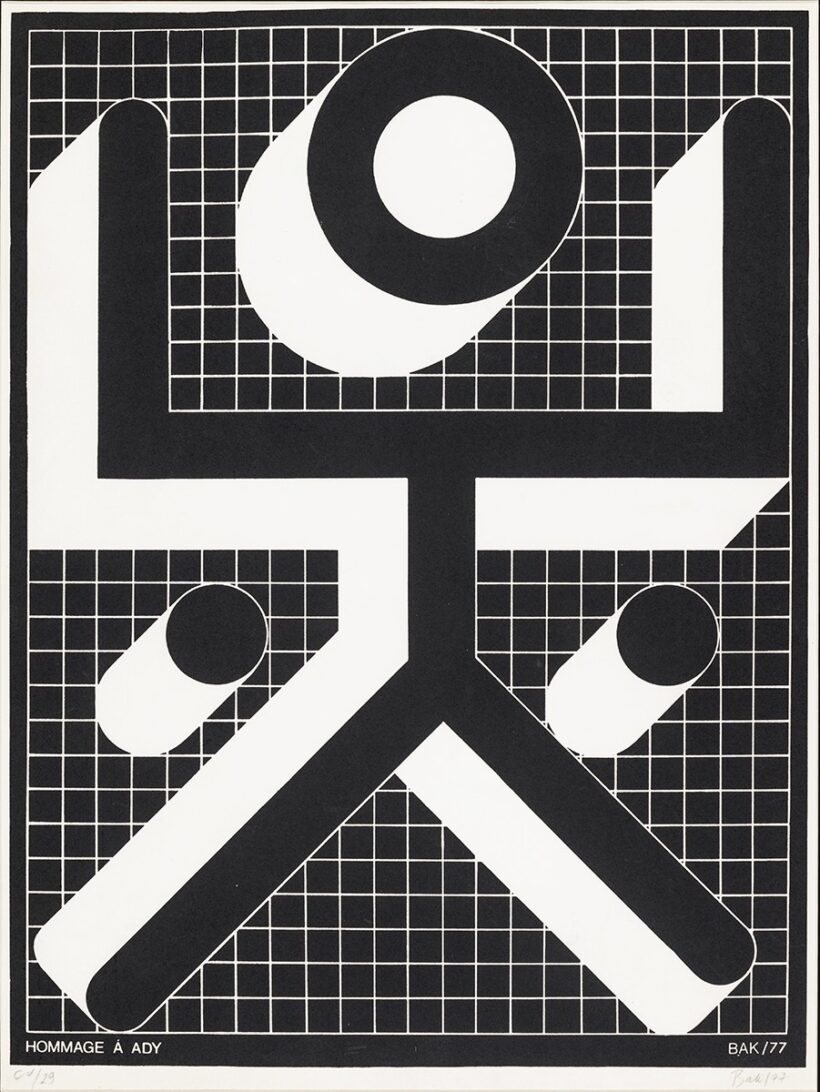 Bak Imre: Hommage á Ady, 1977