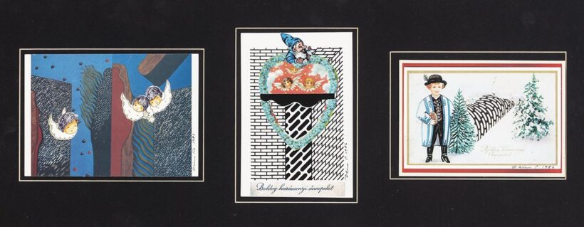 Deim Pál: Karácsonyi üdvözlő lapok, 1986-1987