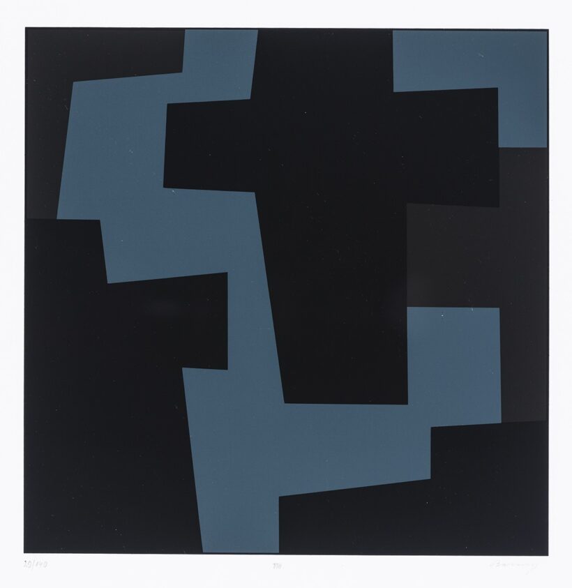 Barcsay Jenő: Kompozíció, 1986