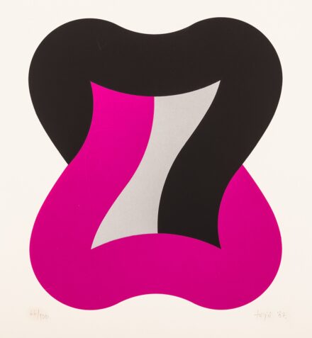 Fajó János: Íves forma II., 1987