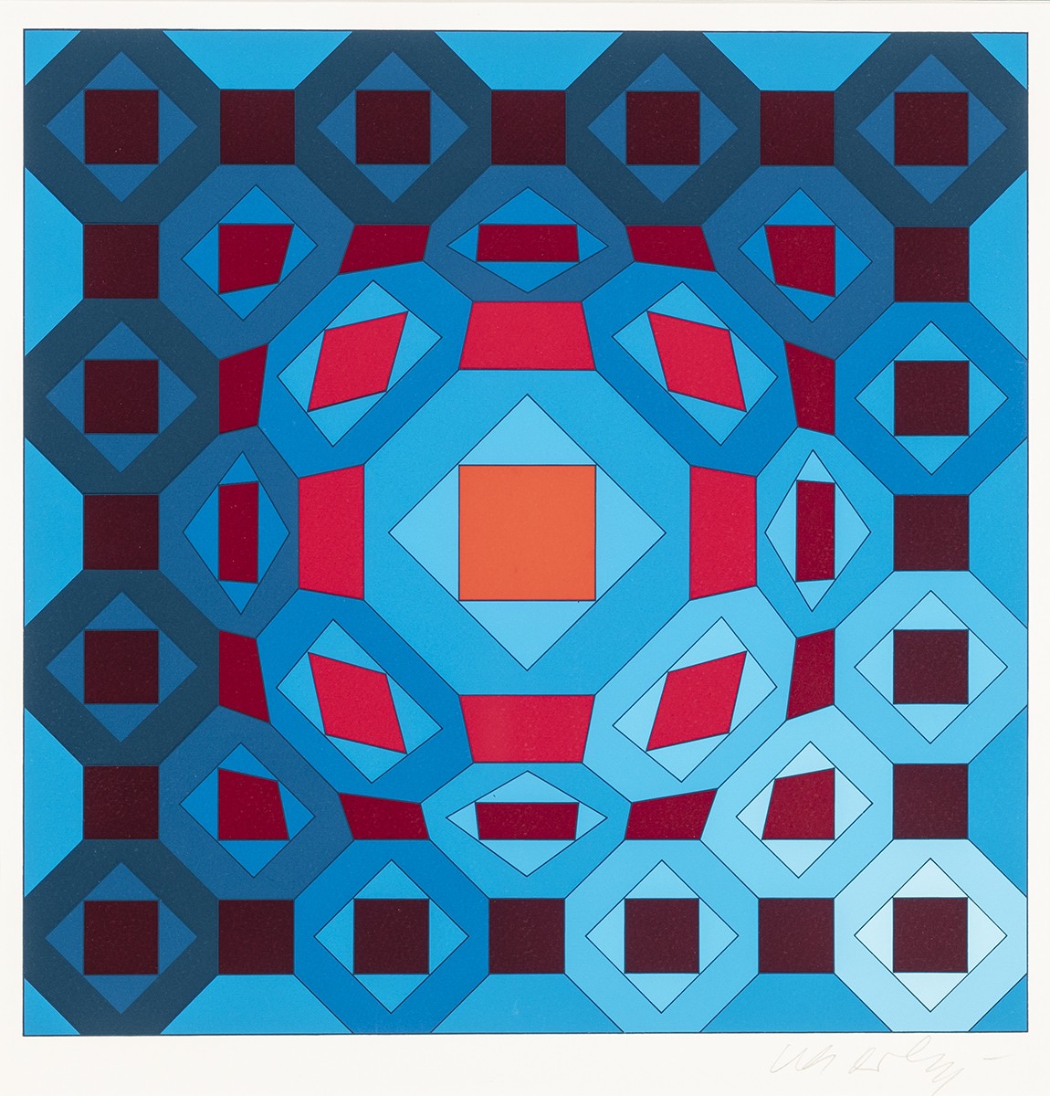 Victor Vasarely: Niolc-C, 1975