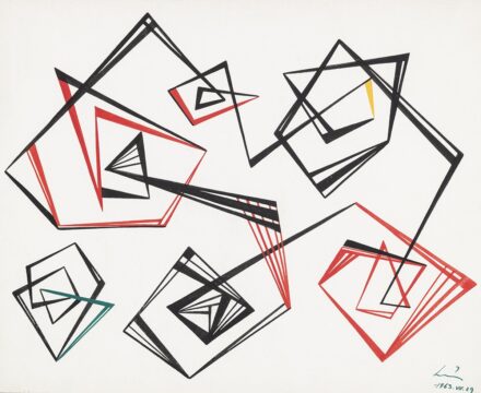 Lehel István: Fiktív terek, 1963