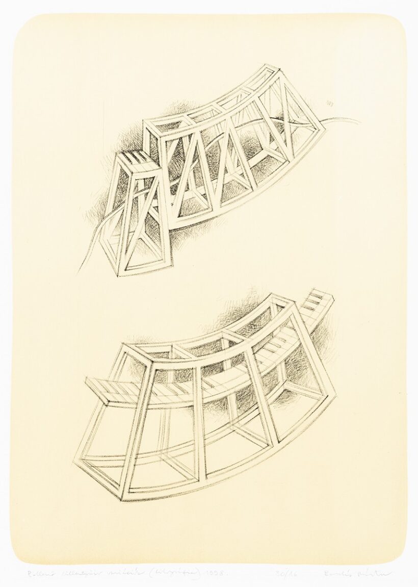 Barabás Márton: Billenő billentyűív variációk, 1998