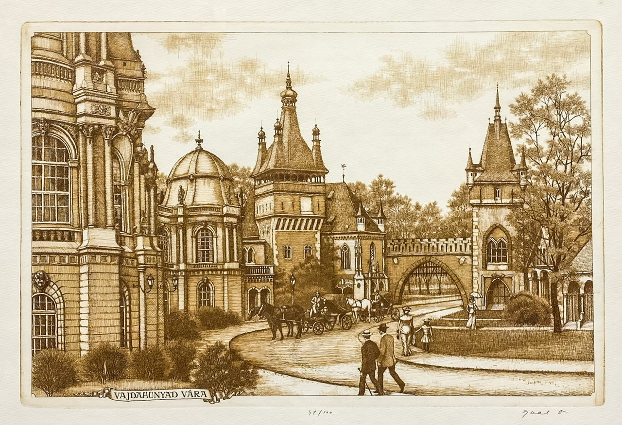Gaál Domokos (1940-2009): Vajdahunyad vára