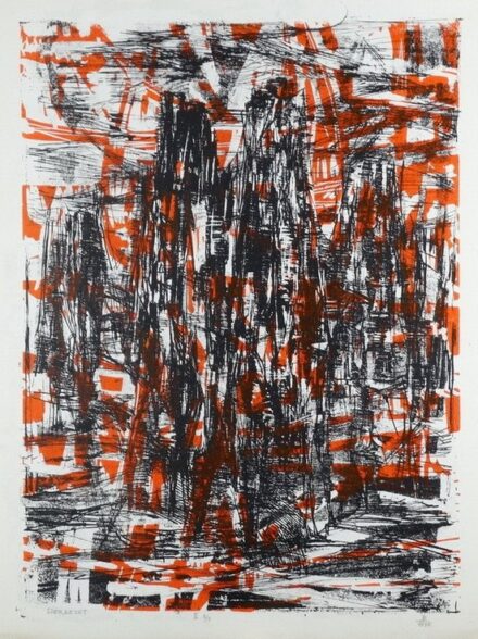 Bizse János (1920-1981): Szerkezet II. 3/1, 1978