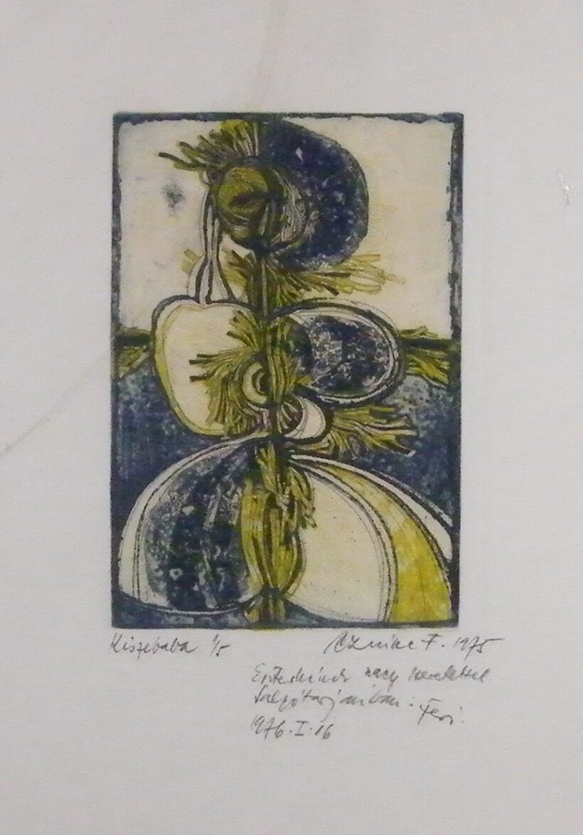 Czinke Ferenc (1926-2000): Kiszebaba, 1975