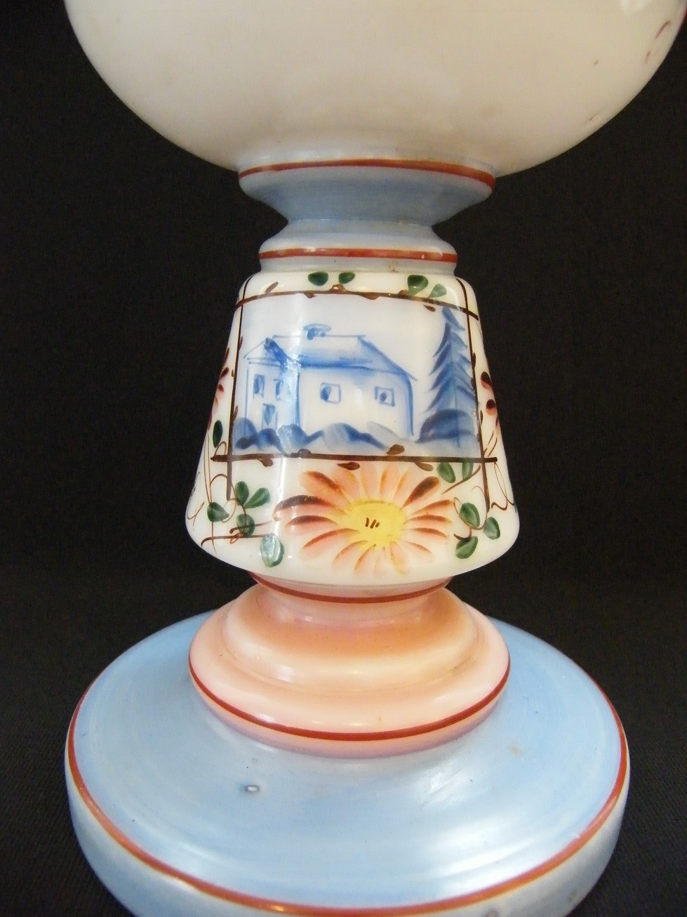 Lámpa, festett - Image 2