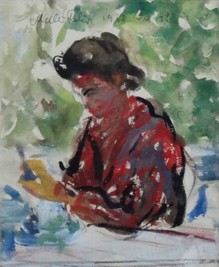 Meller Péter (1923-2008): Olvasó hölgy 1938