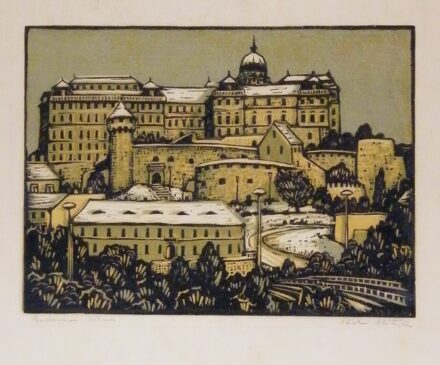 Réti Mátyás (1922-2002): Budavár télen