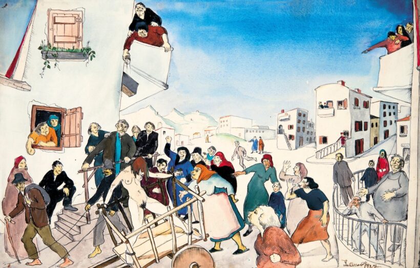 Jancsek Antal (1907-1985): Boszorkányüldözés, 1927