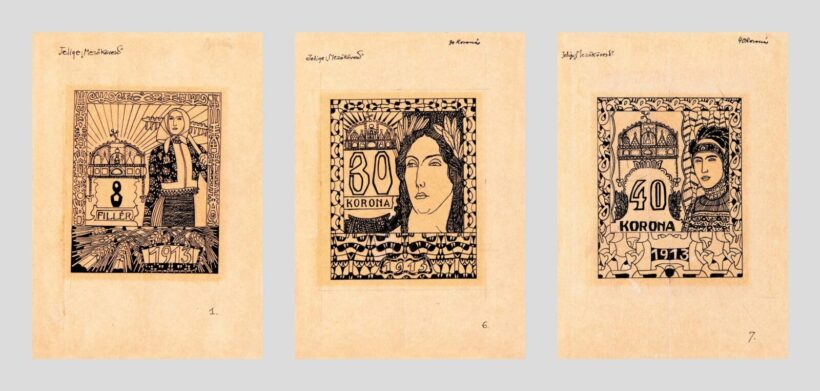 Tichy Gyula (1879-1920): Korona tervek, 1913