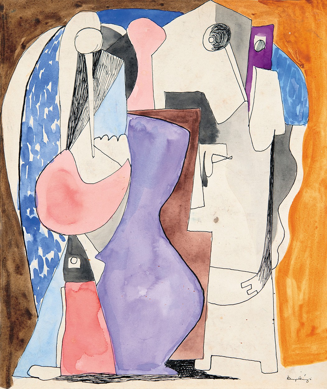 Zemplényi Magda (1899-1965): Figurák