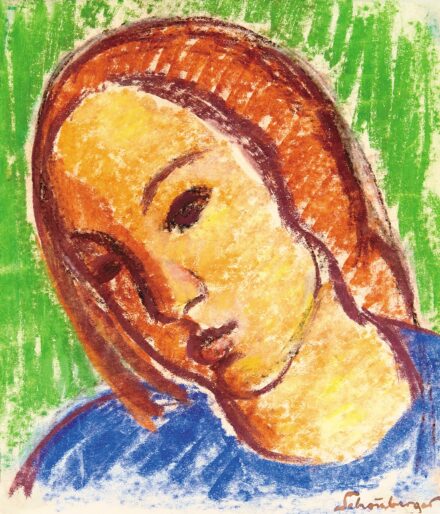 Schönberger Armand (1885-1974): Női portré