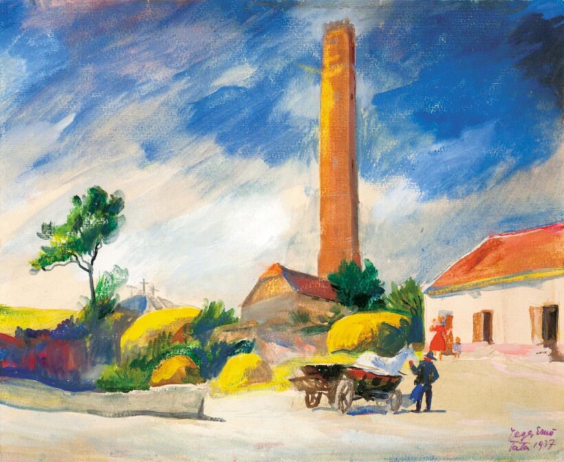 Jeges Ernő (1898-1956): Tata, 1937