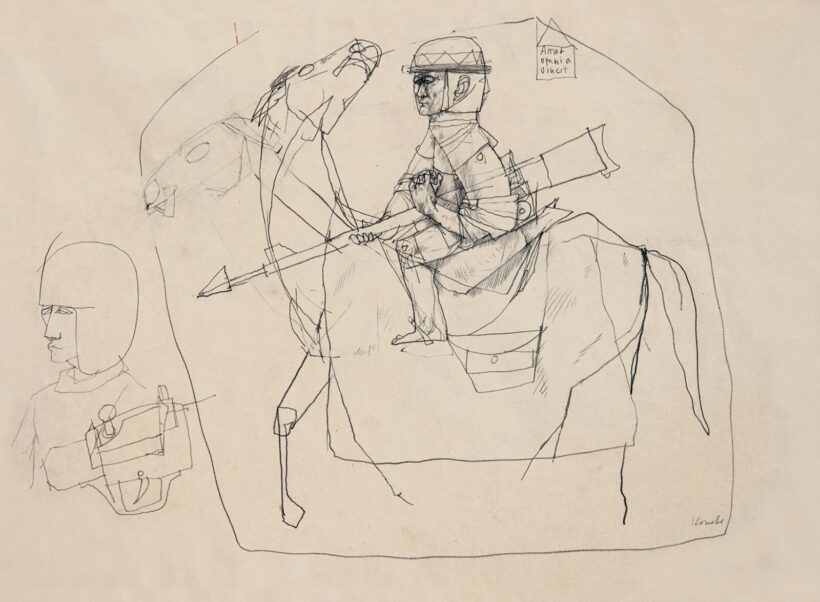 Kondor Béla (1931-1972): Amor omnia vincit, 1961