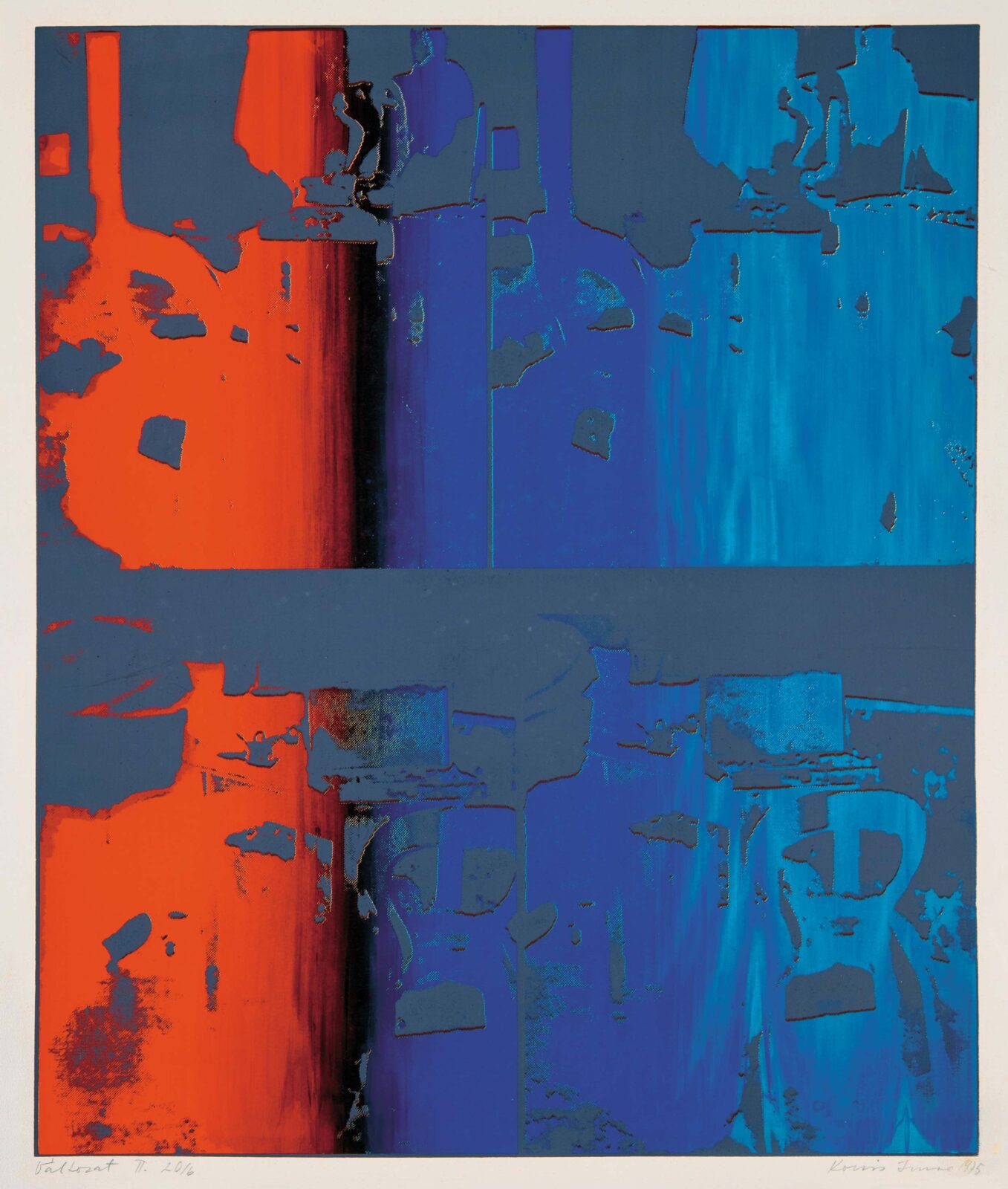 Kocsis Imre (1940-2015): Vázlat II., 1975