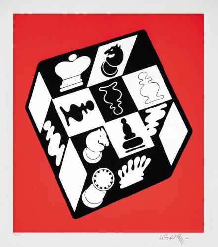 Vasarely Victor (1906-1997): L'echiqier