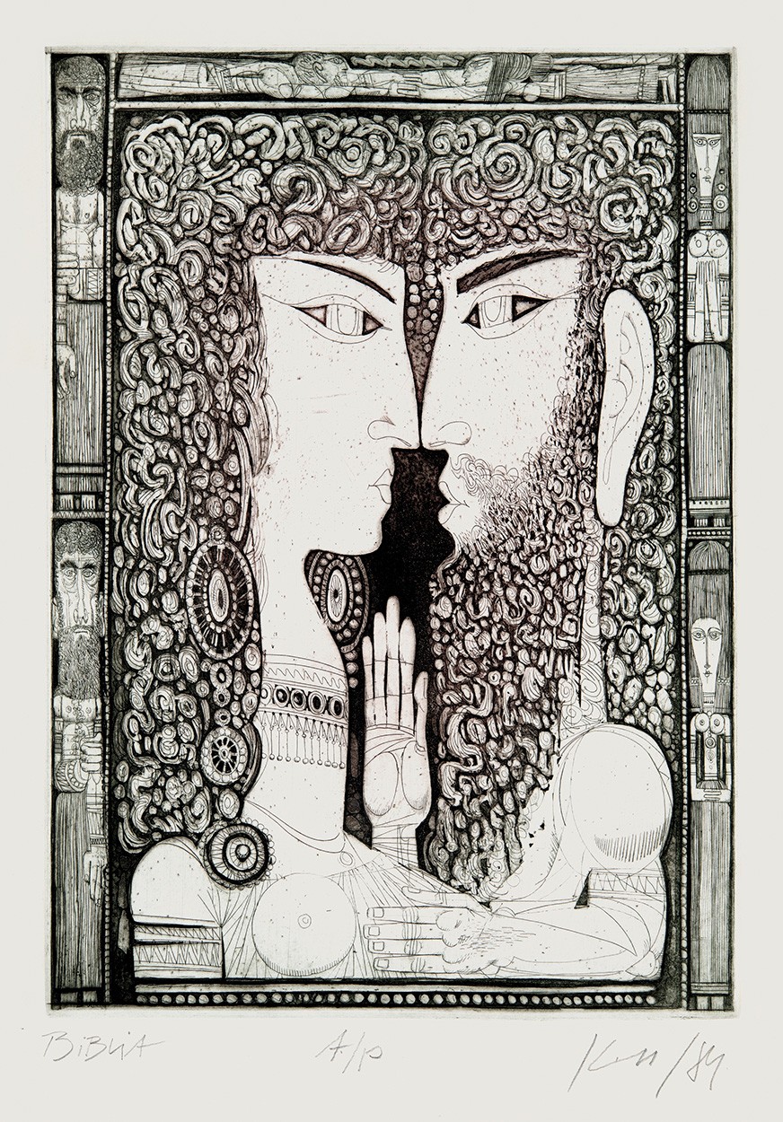 Kass János (1927-2010): Biblia (Lennél nékem atyámfia), 1984