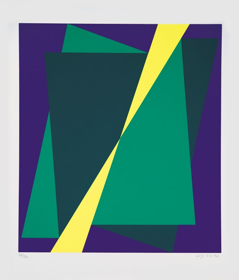 Fajó János (1937-2018): Kompozíció, 1969- 1991