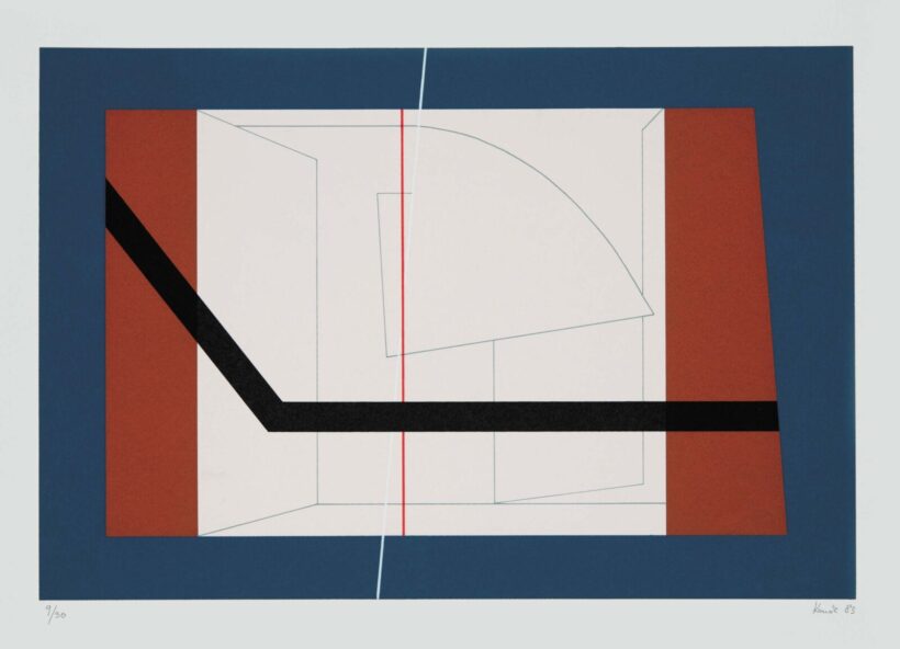 Konok Tamás (1930-2020): Espacement, 1983