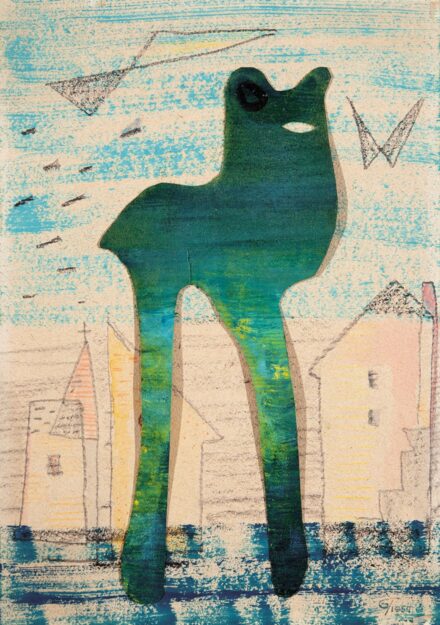 Gyarmathy Tihamér (1915-2005): Játékemlék, 1957