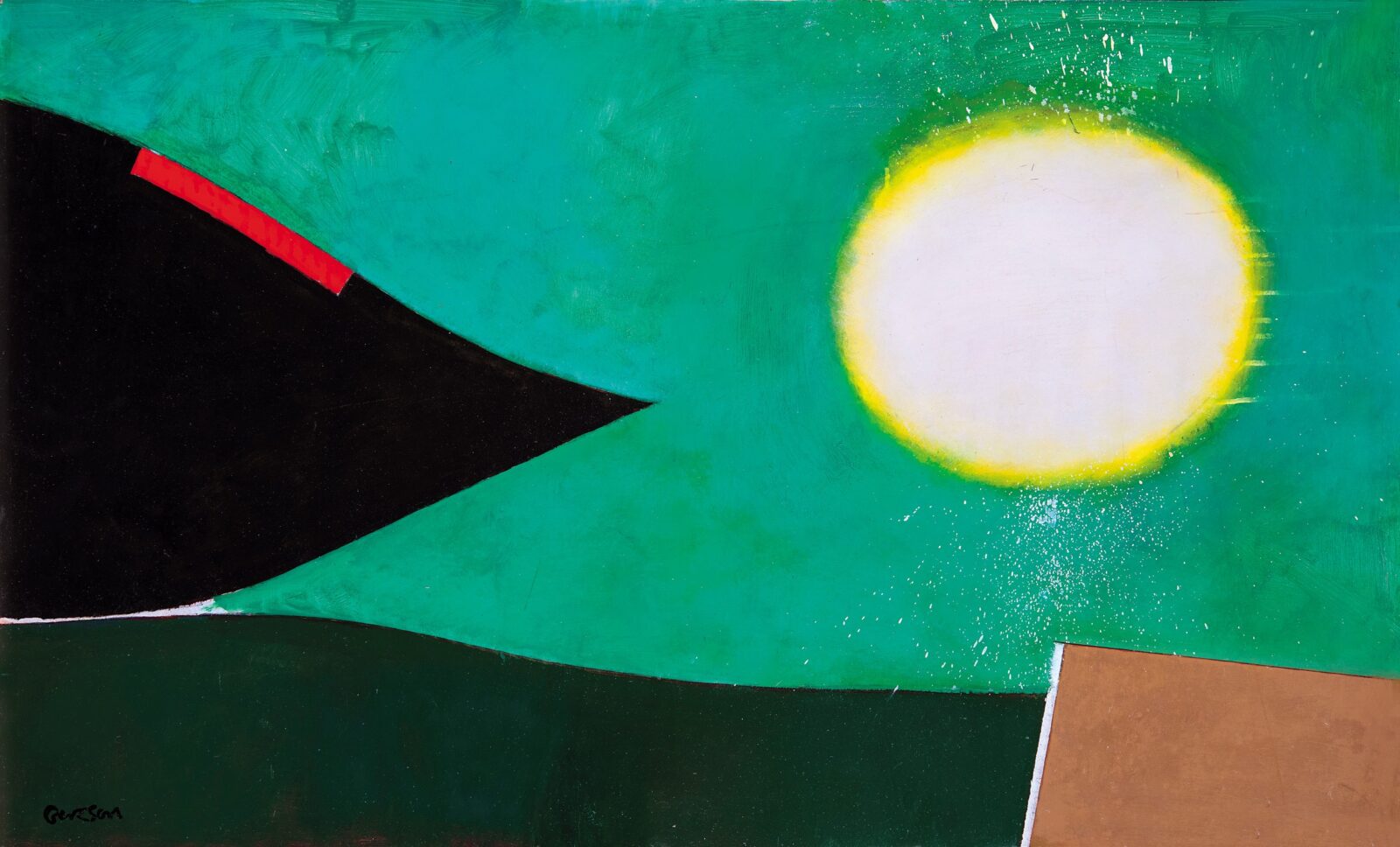 Gerzson Pál (1931-2008): Napkelte, 1978